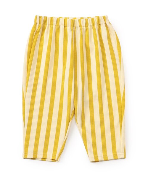 BREEZE(브리즈)의 「DAISUKI 총무늬 7분 길이 팬츠/라이트(그 외 팬츠)」｜옐로우