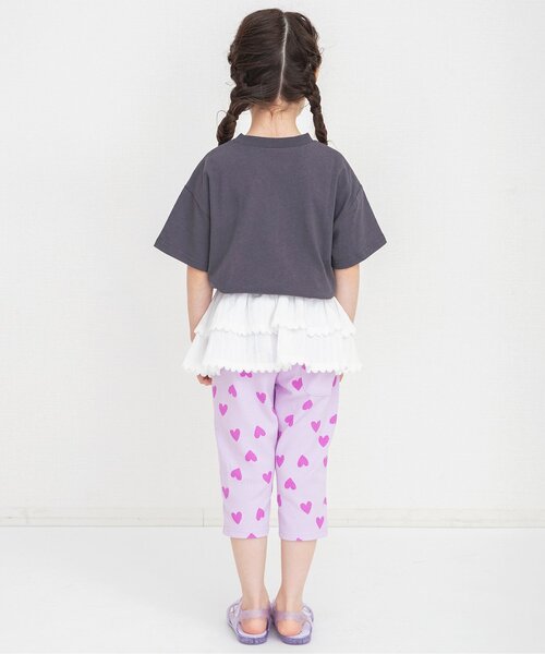 BREEZE（ブリーズ）の「【夏におすすめ】DAISUKI総柄ライトパンツ_7分丈（その他パンツ・キッズ・ブラウン/アイボリー/クリーム/ブルー/イエロー/ラベンダー/チェック/レッド/ピンク/グリーン・80/70/100/90/130/120/110）」の19枚目の写真