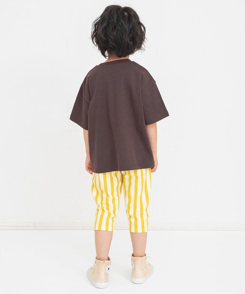 BREEZE（ブリーズ）の「【夏におすすめ】DAISUKI総柄ライトパンツ_7分丈（その他パンツ・キッズ・ブラウン/アイボリー/クリーム/ブルー/イエロー/ラベンダー/チェック/レッド/ピンク/グリーン・80/70/100/90/130/120/110）」の21枚目の写真