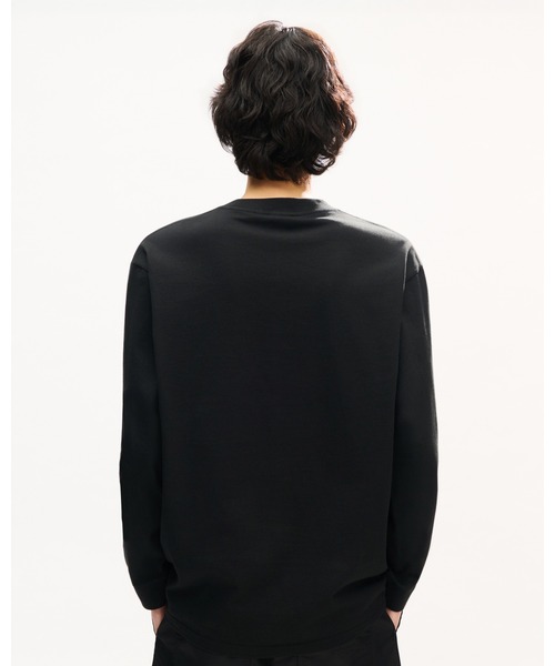 KENZO(ケンゾー)の「'KENZO Signature' エンブロイダリー ロング スリーブ Tシャツ イン コットン(Tシャツ/カットソー・メンズ・ブラック系その他5・MEDIUM/SMALL/LARGE/X-LARGE/X-SMALL)」の3枚目の写真