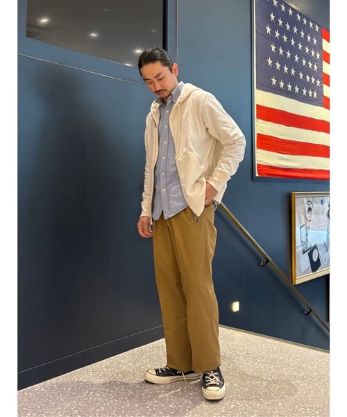 BROOKS BROTHERS(ブルックスブラザーズ)の「◆オンラインストア限定◆ スーピマコットン ダブルジップフーディー(スウェット・メンズ・ネイビー/オートミール・LARGE/MEDIUM/SMALL/X-LARGE)」の5枚目の写真