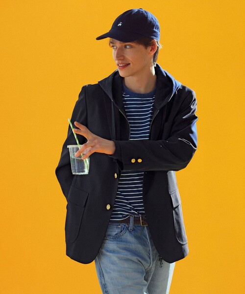 BROOKS BROTHERS(ブルックスブラザーズ)の「◆オンラインストア限定◆ スーピマコットン ダブルジップフーディー(スウェット・メンズ・ネイビー/オートミール・LARGE/MEDIUM/SMALL/X-LARGE)」の12枚目の写真