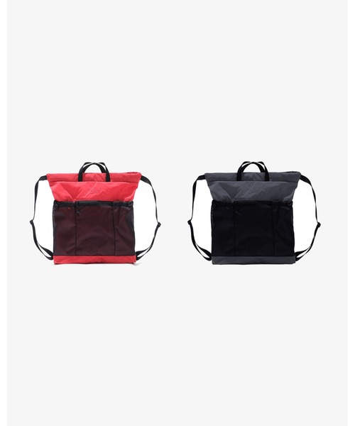 KEBOZ(ケボズ)の「KNAPSACK(バックパック/リュック・メンズ・チャコールグレー/レッド・FREE)」の10枚目の写真