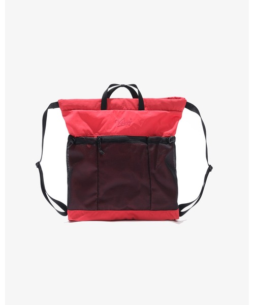 KEBOZ(ケボズ)の「KNAPSACK(バックパック/リュック・メンズ・チャコールグレー/レッド・FREE)」の9枚目の写真
