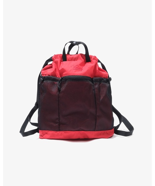 KEBOZ(ケボズ)の「KNAPSACK(バックパック/リュック・メンズ・チャコールグレー/レッド・FREE)」の7枚目の写真
