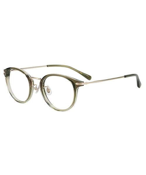 Zoff（ゾフ）の「ボストン型 サングラスクリアサングラス コンビネーションフレーム おしゃれ 紫外線対策 UVカット 男女兼用 メンズ レディース 男性用 女性用 ユニセックス｜Zoff｜TREND SUNGLASSES（サングラス・レディース・グリーン/ブラウン・FREE）」の4枚目の写真