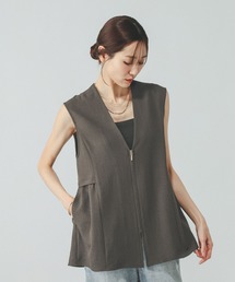 GLOBAL WORK | お手入れラクラクセットアップ/ジレ/632433(ベスト)