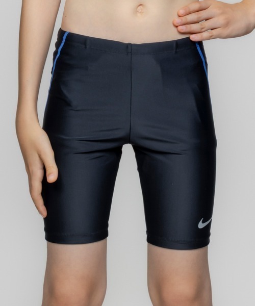 NIKE（ナイキ）の「【NIKE】ナイキ SS26 ボーイズ/スクール水着/ロングスパッツ（水着・キッズ・ブラック/イエロー/ネイビー/ブルー・160cm/150cm/140cm/130cm/120cm）」の7枚目の写真