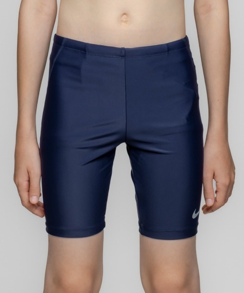 NIKE（ナイキ）の「【NIKE】ナイキ SS26 ボーイズ/スクール水着/ロングスパッツ（水着・キッズ・ブラック/イエロー/ネイビー/ブルー・160cm/150cm/140cm/130cm/120cm）」の6枚目の写真