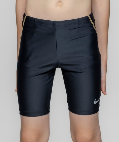 NIKE（ナイキ）の「【NIKE】ナイキ SS26 ボーイズ/スクール水着/ロングスパッツ（水着・キッズ・ブラック/イエロー/ネイビー/ブルー・160cm/150cm/140cm/130cm/120cm）」の8枚目の写真