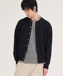 AKECII（アケシ）の「アンディソフトカーディガン_ブラック（カーディガン/ボレロ）」