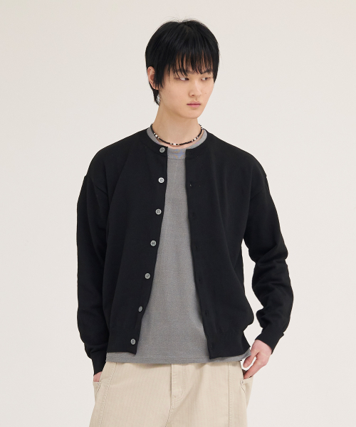 AKECII(アケシ)の「アンディソフトカーディガン_ブラック(カーディガン/ボレロ・メンズ・その他・LARGE/MEDIUM)」の6枚目の写真