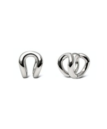 Lyvi（ライビィ）の「Layered Orbit Hoop Pierce / 金属アレルギー対応（ピアス（両耳用））」