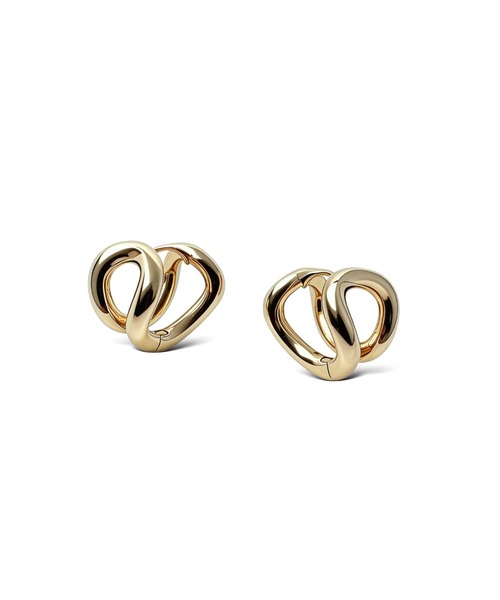 Lyvi(ライビィ)の「Layered Orbit Hoop Pierce / 金属アレルギー対応(ピアス(両耳用)・レディース・シルバー/ゴールド・FREE)」の5枚目の写真