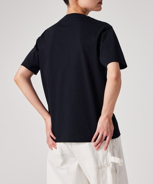 PS Paul Smith(ピーエスポールスミス)の「ウィメンズ Drawn by Paul "Striped Car" Tシャツ / 165463 232V(Tシャツ/カットソー・レディース・ホワイト/ネイビー・MEDIUM/2L)」の11枚目の写真