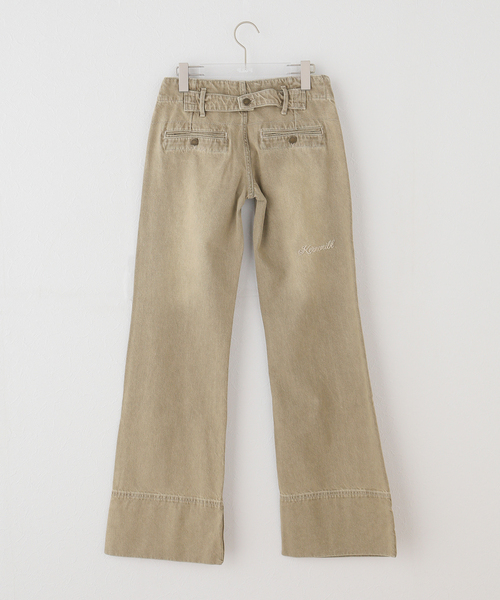 KERNEMILK（カーネミルク）の「KERNEMILK/カーネミルク Karli Jeans（デニムパンツ・レディース・ベージュ・34）」の2枚目の写真