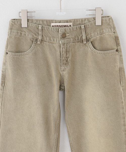 KERNEMILK（カーネミルク）の「KERNEMILK/カーネミルク Karli Jeans（デニムパンツ・レディース・ベージュ・34）」の4枚目の写真