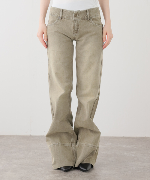 KERNEMILK（カーネミルク）の「KERNEMILK/カーネミルク Karli Jeans（デニムパンツ・レディース・ベージュ・34）」の12枚目の写真