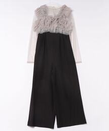 ANDRESD（アンドレスド）の「【ANDRESD】volume tulle all in one 結婚式 パーティードレス オケージョンドレス お呼ばれ 二次会 成人式 同窓会（ドレス）」