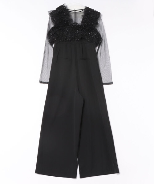 DONOBAN(ドノバン)の「【ANDRESD】volume tulle all in one 結婚式 パーティードレス オケージョンドレス お呼ばれ 二次会 成人式 同窓会(ドレス・メンズ・ベージュ系その他/ブラック系その他/チャコール・L/M/S)」の4枚目の写真