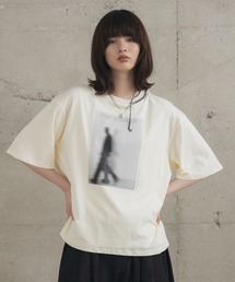 ネックステッチ 写真グラフィックTシャツ / Neck Stitch Photo Graphic T-Shirt メンズ ウィメンズ ユニセックス