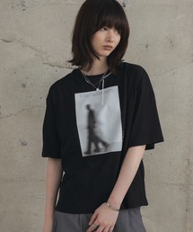 ネックステッチ 写真グラフィックTシャツ / Neck Stitch Photo Graphic T-Shirt メンズ ウィメンズ ユニセックス