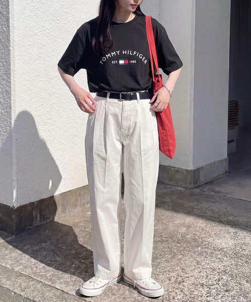 TOMMY HILFIGER（トミーヒルフィガー）の「【TOMMY HILFIGER】OP PIQUE SLEEP Core Plus Tシャツ 09T4569（Tシャツ/カットソー・メンズ・カーキ/ブラック/ブルー/グレー・XL/L/M/S）」の17枚目の写真