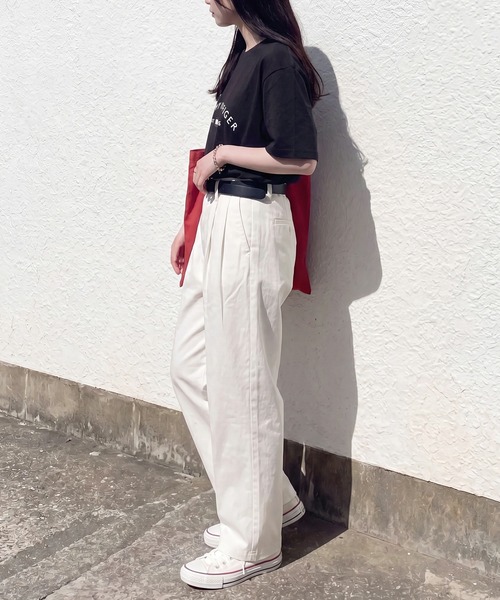 TOMMY HILFIGER（トミーヒルフィガー）の「【TOMMY HILFIGER】OP PIQUE SLEEP Core Plus Tシャツ 09T4569（Tシャツ/カットソー・メンズ・カーキ/ブラック/ブルー/グレー・XL/L/M/S）」の18枚目の写真