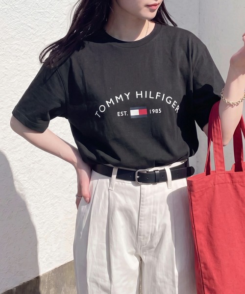 TOMMY HILFIGER（トミーヒルフィガー）の「【TOMMY HILFIGER】OP PIQUE SLEEP Core Plus Tシャツ 09T4569（Tシャツ/カットソー・メンズ・カーキ/ブラック/ブルー/グレー・XL/L/M/S）」の16枚目の写真