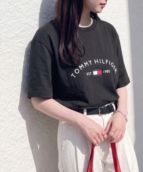 TOMMY HILFIGER（トミーヒルフィガー）の「【TOMMY HILFIGER】OP PIQUE SLEEP Core Plus Tシャツ 09T4569（Tシャツ/カットソー・メンズ・カーキ/ブラック/ブルー/グレー・XL/L/M/S）」の14枚目の写真