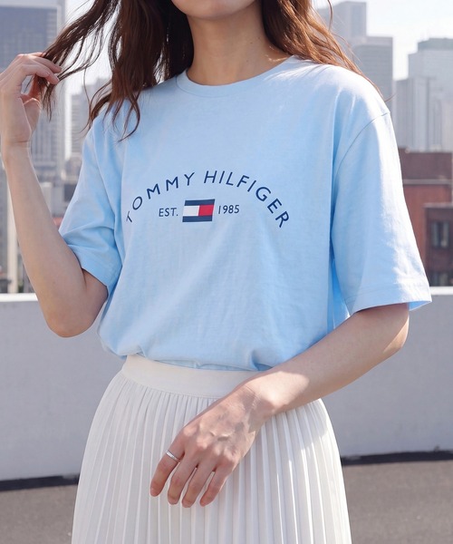 TOMMY HILFIGER（トミーヒルフィガー）の「【TOMMY HILFIGER】OP PIQUE SLEEP Core Plus Tシャツ 09T4569（Tシャツ/カットソー・メンズ・カーキ/ブラック/ブルー/グレー・XL/L/M/S）」の20枚目の写真