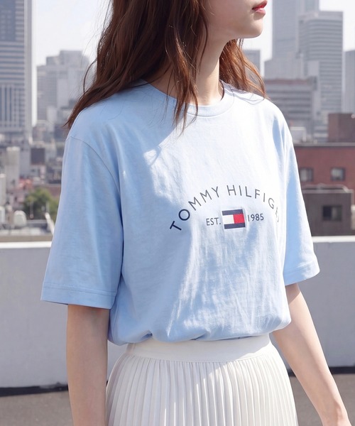 TOMMY HILFIGER（トミーヒルフィガー）の「【TOMMY HILFIGER】OP PIQUE SLEEP Core Plus Tシャツ 09T4569（Tシャツ/カットソー・メンズ・カーキ/ブラック/ブルー/グレー・XL/L/M/S）」の21枚目の写真