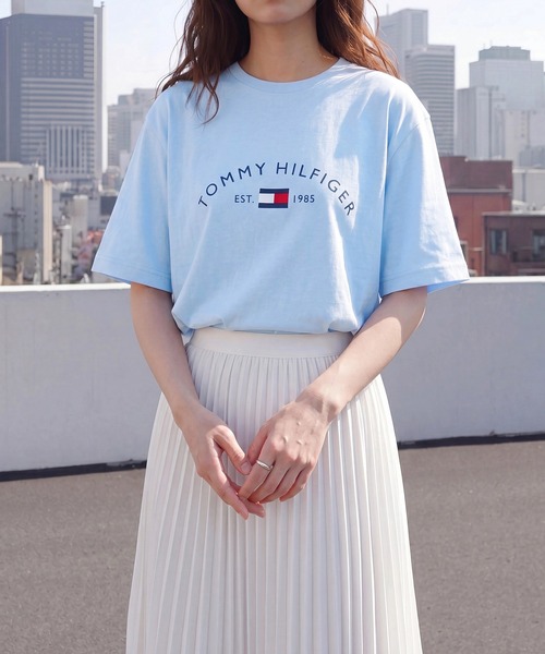 TOMMY HILFIGER（トミーヒルフィガー）の「【TOMMY HILFIGER】OP PIQUE SLEEP Core Plus Tシャツ 09T4569（Tシャツ/カットソー・メンズ・カーキ/ブラック/ブルー/グレー・XL/L/M/S）」の22枚目の写真