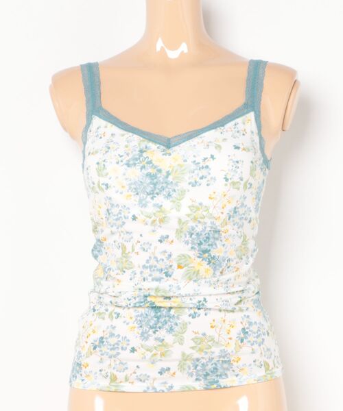 【専用です】KID BLUE カップ付きインナー  キッドブルー キッドブルー 25フラワーJQ カップ付き 長袖 レディース インナー KID