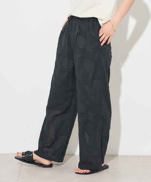 FREAK'S STORE(フリークスストア)の「インド カットジャガードパンツ<セットアップ対応>(その他パンツ・レディース・サックスブルー/ブラック・フリ-)」の19枚目の写真