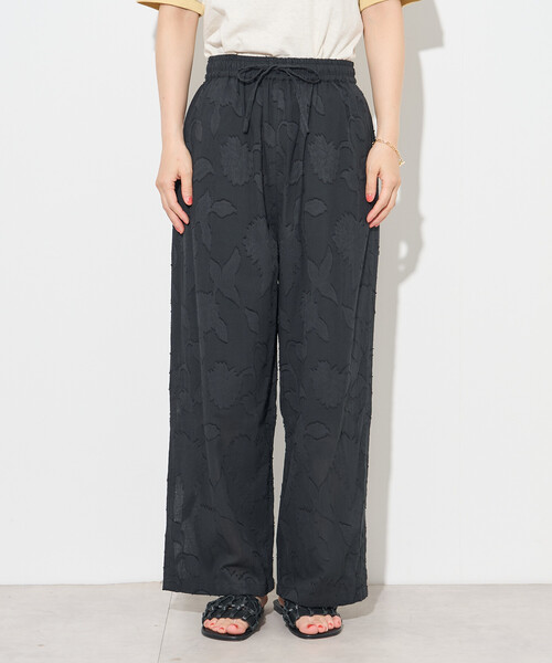 FREAK'S STORE(フリークスストア)の「インド カットジャガードパンツ<セットアップ対応>(その他パンツ・レディース・サックスブルー/ブラック・フリ-)」の22枚目の写真