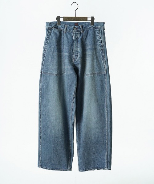 EGO TRIPPING（エゴトリッピング）の「mp15097- USN-DENIMTROUSERS aged デニムパンツ(626701)（デニムパンツ・メンズ・ライトインディゴブルー/ブルー系その他/インディゴブルー/ブルー系その他2・29/31/33）」の10枚目の写真