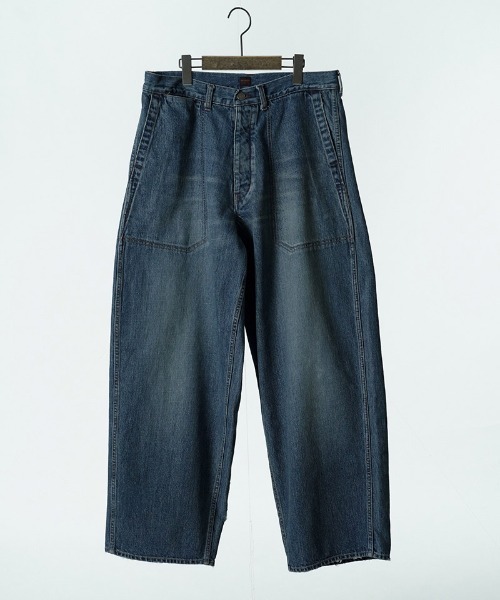 EGO TRIPPING（エゴトリッピング）の「mp15097- USN-DENIMTROUSERS aged デニムパンツ(626701)（デニムパンツ・メンズ・ライトインディゴブルー/ブルー系その他/インディゴブルー/ブルー系その他2・29/31/33）」の12枚目の写真