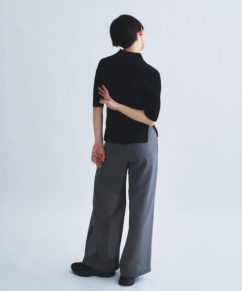 CODE A（コードエー）の「sheer code easy pants（その他パンツ・レディース・ブラウン系/グレー・36/38）」の11枚目の写真