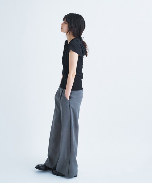 CODE A（コードエー）の「sheer code easy pants（その他パンツ・レディース・ブラウン系/グレー・36/38）」の15枚目の写真