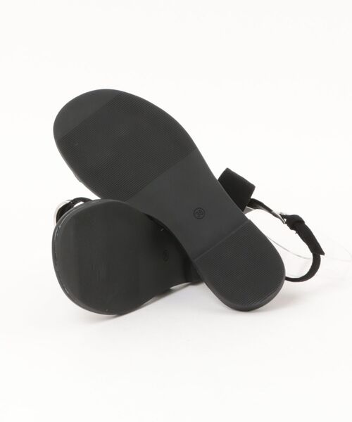 LAULEN(ローレン)の「silver motif thong sandals /シルバーモチーフトングサンダル(サンダル・レディース・キャメル/ブラック・23cm/24cm/24.5cm)」の4枚目の写真