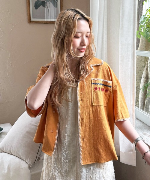 MONTHLY 【襟が素敵！JULYトップス】人気のDARK ORANGE ❣️ 楽天市場】【公式】アディダス adidas 返品可 ライフスタイル