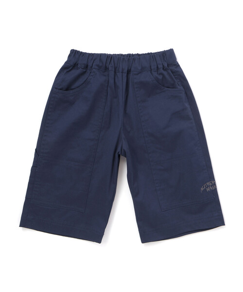 WASK(ワスク)の「5.5分丈ロゴ刺しゅうストレッチペインターパンツ(その他パンツ・キッズ・ネイビー/イエロー・150cm/160cm/140cm)」の8枚目の写真