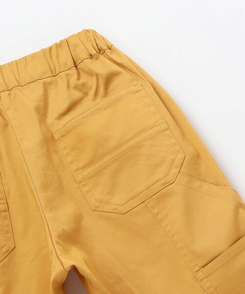 WASK(ワスク)の「5.5分丈ロゴ刺しゅうストレッチペインターパンツ(その他パンツ・キッズ・ネイビー/イエロー・150cm/160cm/140cm)」の19枚目の写真