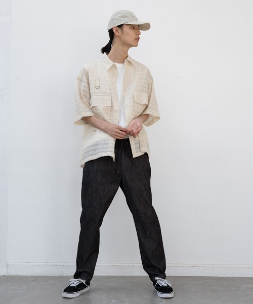 LAKOLE(ラコレ)の「シアーチェックフィッシングシャツ / 670451(シャツ/ブラウス・メンズ・ブラウン/アイボリー/ブラック・MEDIUM/LARGE)」の5枚目の写真