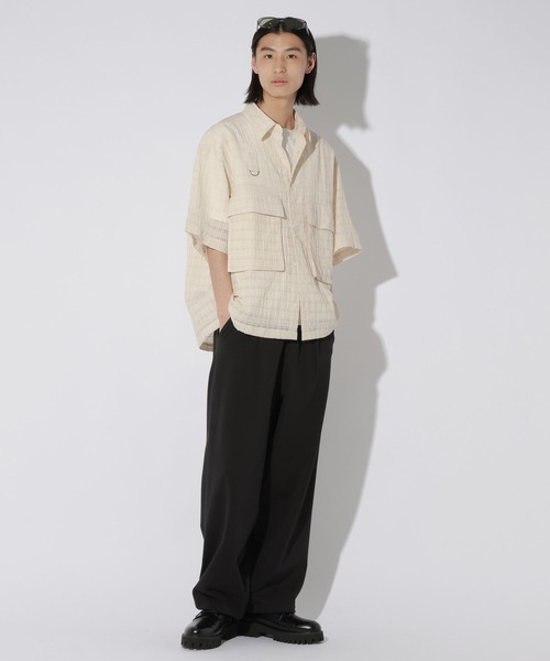 LAKOLE(ラコレ)の「シアーチェックフィッシングシャツ / 670451(シャツ/ブラウス・メンズ・ブラウン/アイボリー/ブラック・MEDIUM/LARGE)」の7枚目の写真