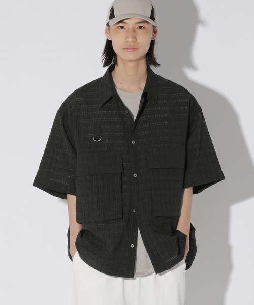 LAKOLE(ラコレ)の「シアーチェックフィッシングシャツ / 670451(シャツ/ブラウス・メンズ・ブラウン/アイボリー/ブラック・MEDIUM/LARGE)」の14枚目の写真