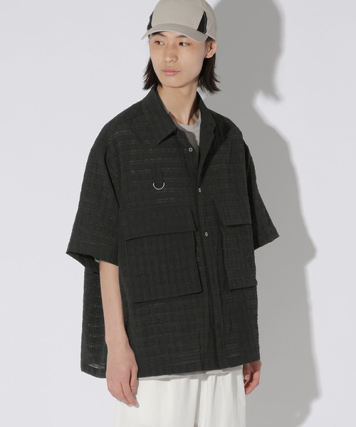 LAKOLE(ラコレ)の「シアーチェックフィッシングシャツ / 670451(シャツ/ブラウス・メンズ・ブラウン/アイボリー/ブラック・MEDIUM/LARGE)」の15枚目の写真