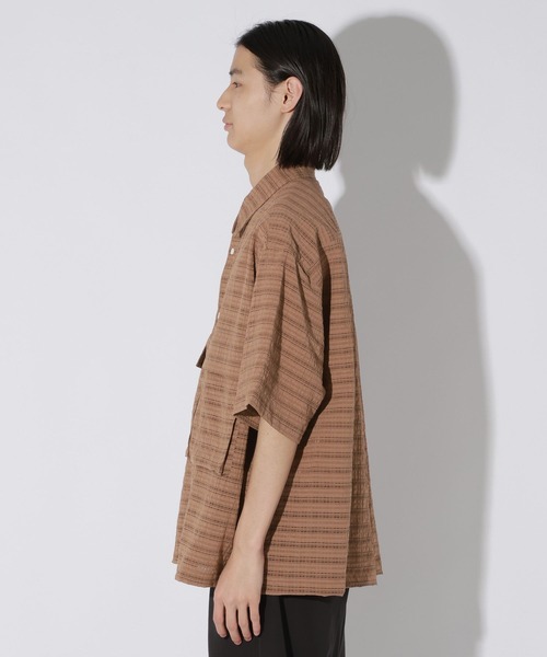 LAKOLE(ラコレ)の「シアーチェックフィッシングシャツ / 670451(シャツ/ブラウス・メンズ・ブラウン/アイボリー/ブラック・MEDIUM/LARGE)」の17枚目の写真