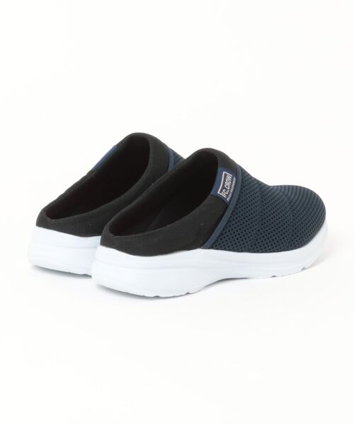 Piedi Nudi(ピエディヌーディ)の「<SHOP select> 軽量 メッシュスリッポン サボ(スリッポン・レディース・グレー/ネイビー/ブラック・L/M/S)」の4枚目の写真